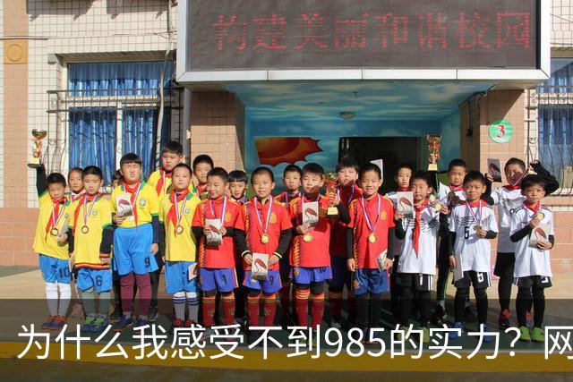 为什么我感受不到985的实力？网友分享让人感慨万千！